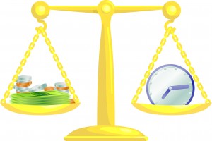 Balancing time and money
